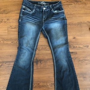 Womens Vanity Jeans, (long) size 30, 33 length